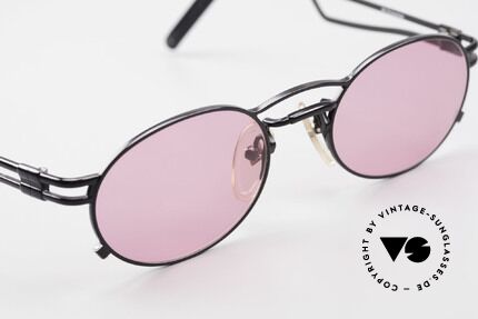 Jean Paul Gaultier 56-3173 Pink Oval Vintage Sunglasses, unworn, NOS (like all our rare 90's designer shades), Made for Men and Women