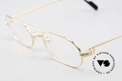 Cartier MUST LC Rose - S Limited Rosé Gold Eyeglasses, LIMITED ROSÉ-GOLD SERIES (the finish looks warmer), Made for Men and Women