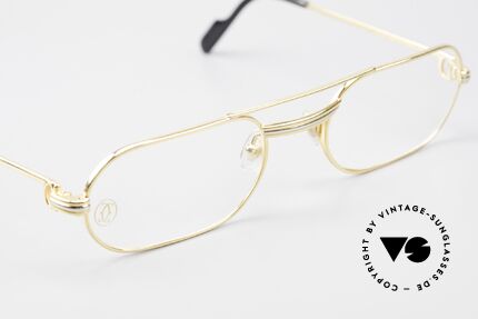 Cartier MUST LC Rose - S Limited Rosé Gold Eyeglasses, unworn with orig. packing (very rare in this condition), Made for Men and Women