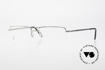 Cartier Semi T-Double Square Men's Titanium Glasses, square men's Cartier luxury eyeglasses; Titanium, Made for Men Cartier Semi T-Double Square Men's Titanium Glasses, square men's Cartier luxury eyeglasses; Titanium, Made for Men