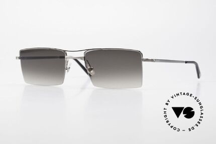 Cartier Semi T-Double Square Men's Titanium Shades, square men's Cartier luxury sunglasses; Titanium, Made for Men Cartier Semi T-Double Square Men's Titanium Shades, square men's Cartier luxury sunglasses; Titanium, Made for Men