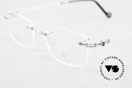 Aigner EA498 Rimless 90's Glasses Unisex, allergy-free and 18kt gold-plated parts; made in Germany, Made for Men and Women