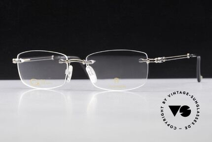 Aigner EA498 Rimless 90's Glasses Unisex, Size: medium, Made for Men and Women