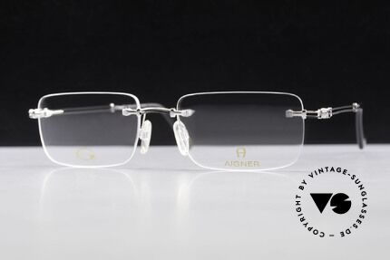 Aigner EA496 Rimless 90's Vintage Glasses, Size: large, Made for Men