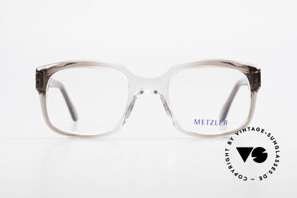 Metzler 7665 Small 80's Old School Eyeglasses, genuine old original from the late 80's / early 90s, Made for Men