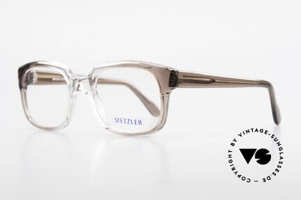 Metzler 7665 Small 80's Old School Eyeglasses, called as 'old school' glasses or 'nerd specs' today, Made for Men