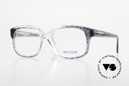 Metzler 7665 Medium 90's Old School Eyeglasses, Metzler vintage eyeglasses, 7665, size 54/22, 140, Made for Men