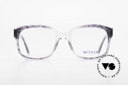 Metzler 7665 Medium 90's Old School Eyeglasses, genuine old original from the late 80's / early 90s, Made for Men