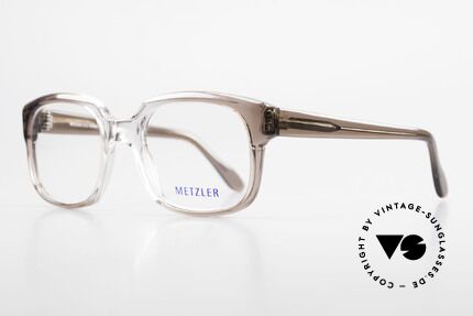 Metzler 7665 Medium Old School Eyeglasses 80's, called as 'old school' glasses or 'nerd specs' today, Made for Men