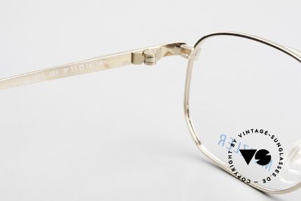 Metzler 1678 Vintage Titan Glasses for Men, the frame can be glazed with optical (sun) lenses, Made for Men