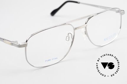 Metzler 1678 Titan Glasses 90's Men's Frame, NO RETRO eyewear, but a 25 years old ORIGINAL!, Made for Men