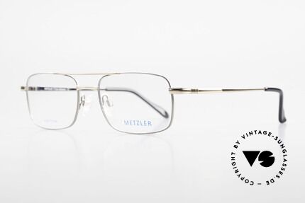 Metzler 1680 90's Titan Eyeglasses For Men, 'made in Germany' quality, PURE TITAN metal frame, Made for Men