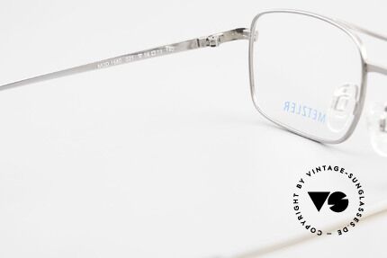 Metzler 1680 90's Titan Eyeglasses For Men, the frame can be glazed with optical (sun) lenses, Made for Men