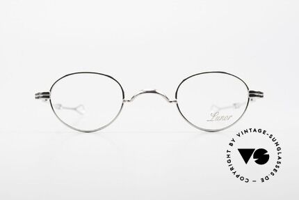 Lunor I 03 Telescopic Slide Temples Eyeglasses PP, classy, minimalist eyeglass-frame with timeless elegance, Made for Men and Women