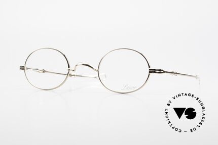 Lunor I 10 Telescopic Eyeglasses Oval Slide Temple Details