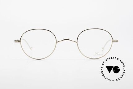 Lunor II 22 Rare Eyeglasses Gold Plated, full rim metal frame coated with a protection lacquer, Made for Men and Women