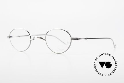 Lunor II 20 Vintage glasses Unisex Small, plain design with a W-shaped bridge, ANTIQUE SILVER, Made for Men and Women