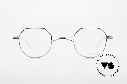Lunor II 18 Square Panto Eyeglasses Metal, full rim metal frame coated with a protection lacquer, Made for Men and Women