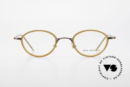 Koh Sakai KS9832 Vintage Glasses With Clip On, Size: medium, Made for Men and Women