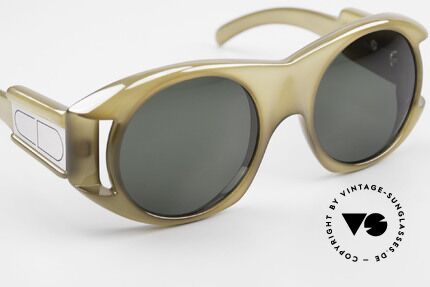 Christian Dior C61 Rare Old 70's Optyl Sunglasses, UNWORN (like all our vintage eyewear by Christian Dior), Made for Men and Women