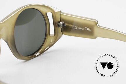 Christian Dior C61 Rare Old 70's Optyl Sunglasses, !! the GREENISH frame looks BROWNISH in the photos !!, Made for Men and Women