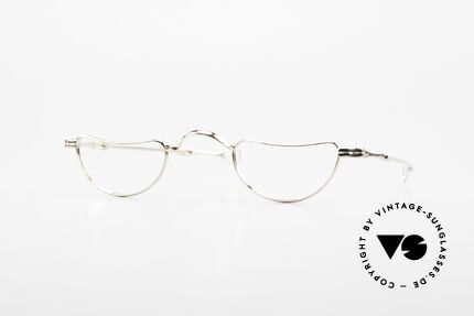 Lunor Goldbrille Solid Gold Glasses 16ct Frame Details