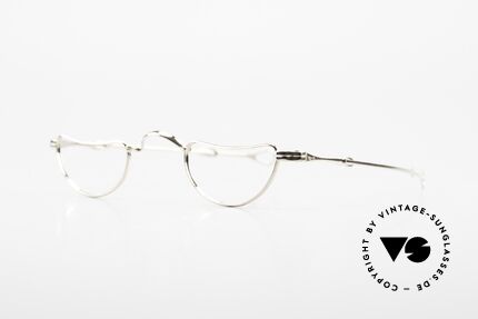 Lunor Goldbrille Solid Gold Glasses 16ct Frame, the frame is made from 16ct GOLD and 2ct PLATINUM, Made for Men and Women