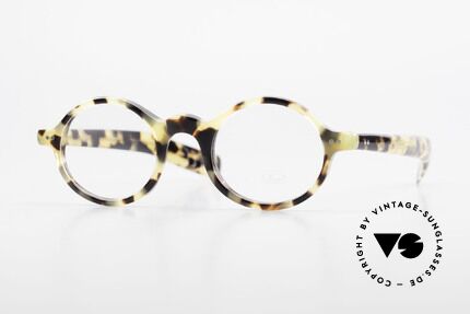 Lunor A52 Oval Lunor Glasses Acetate Details