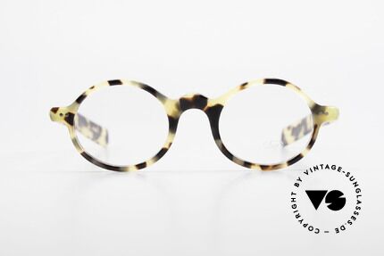 Lunor A52 Oval Lunor Glasses Acetate, riveted hinges; cut precise to the tenth of a millimeter, Made for Men and Women
