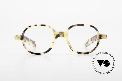 Lunor A50 Round Lunor Glasses Acetate, riveted hinges; cut precise to the tenth of a millimeter, Made for Men and Women