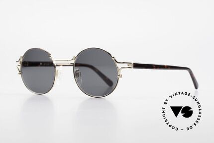 Neostyle Academic 8 Round Vintage Sunglasses 80's, truly high-end craftsmanship, made in Germany, Made for Men and Women