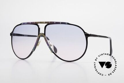 Alpina M1 Limited Titanium Edition 80's, legendary ALPINA M1 80's sunglasses in size 60-12, Made for Men and Women