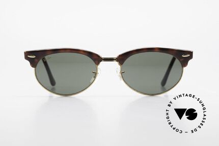 Ray Ban Clubmaster Oval 80's Bausch & Lomb Original, still one of the most popular vintage sunglasses, Made for Men and Women