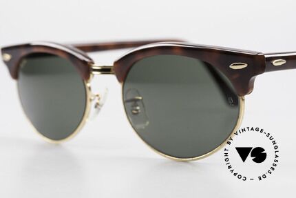 Ray Ban Clubmaster Oval 80's Bausch & Lomb Original, never worn (like all our vintage Ray Ban eyewear), Made for Men and Women