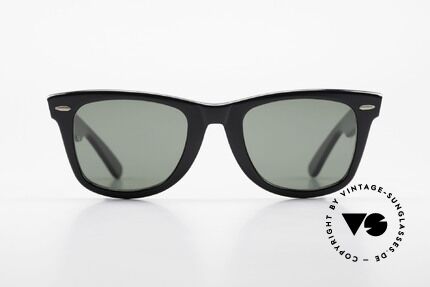 Ray Ban Wayfarer I Blues Brothers Sunglasses 80s, worn by actors John Belushi and Dan Aykroyd, Made for Men and Women
