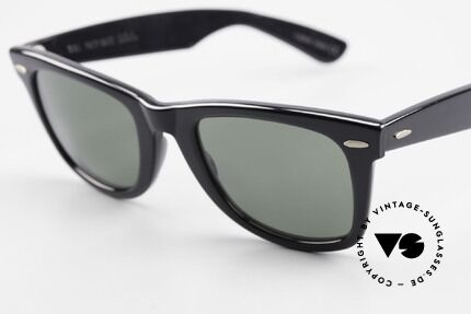 Ray Ban Wayfarer I Blues Brothers Sunglasses 80s, new old stock, never been worn - truly vintage!, Made for Men and Women