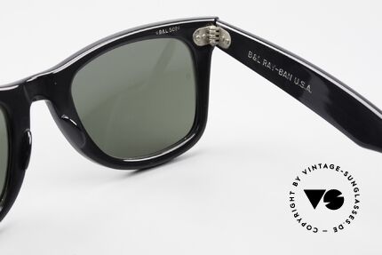 Ray Ban Wayfarer I Blues Brothers Sunglasses 80s, Size: medium, Made for Men and Women