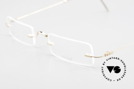 Van Laack L021 Minimalist Reading Glasses 90s, unworn unisex model (simply classic and timeless), Made for Men and Women