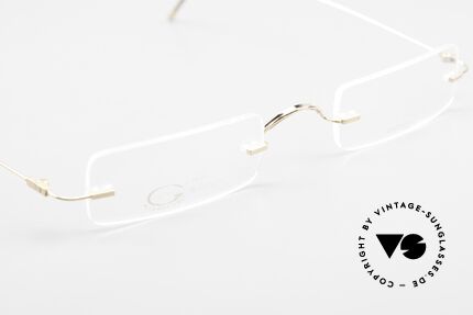 Van Laack L021 Minimalist Reading Glasses 90s, NO RETRO glasses, but an old ORIGINAL from 1999, Made for Men and Women