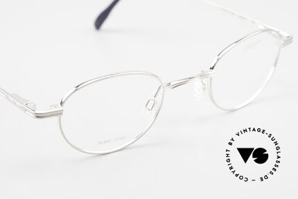 Longines 4268 90's Panto Glasses Pure Titan, unworn, one of a kind (like all our rare vintage frames), Made for Men and Women
