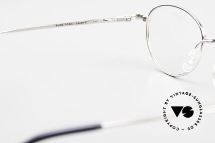 Longines 4268 90's Panto Glasses Pure Titan, NO RETRO fashion, but an app. 25 years old ORIGINAL!, Made for Men and Women