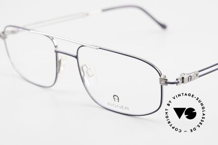 Aigner EA9111 90's Men's Eyeglasses Metal, never worn, NOS (like all our rare 90's men's eyeglasses), Made for Men