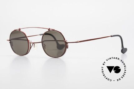 Theo Belgium Gordon Reading Glasses With Clip On, so to speak: two different glasses in one model, unique, Made for Men and Women