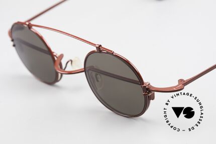 Theo Belgium Gordon Reading Glasses With Clip On, Theo creations are 'opposite pole' to the 'mainstream', Made for Men and Women