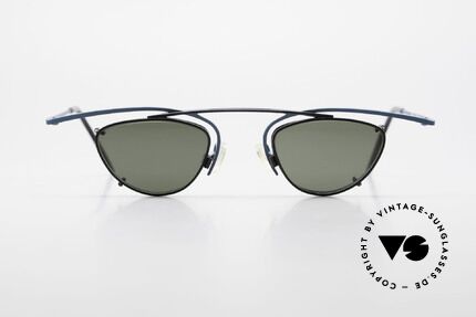 Theo Belgium Rhum Designer Glasses With Clip On, striking glasses with CLIP-ON; for 100% UV protection, Made for Men and Women