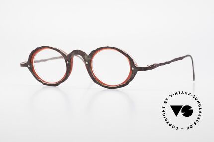 Theo Belgium Eye-Witness GG Avant-Garde Eyeglasses 90's, vintage Theo eyeglasses of the fancy Eye-Witness series, Made for Men and Women