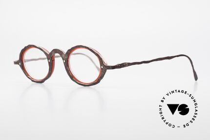 Theo Belgium Eye-Witness GG Avant-Garde Eyeglasses 90's, but in real they are sophisticated made, unique rarities!, Made for Men and Women