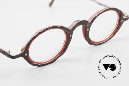 Theo Belgium Eye-Witness GG Avant-Garde Eyeglasses 90's, unworn, one of a kind (like all our vintage Theo eyewear), Made for Men and Women