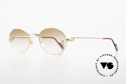 Cartier Saint Honore Customized Version Large Size, CUSTOMIZED version: lenses with extra Cartier logos, Made for Men