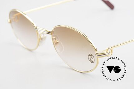 Cartier Saint Honore Customized Version Large Size, 2nd hand, but in mint condition (scratch-free lenses), Made for Men